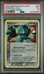 Registeel ☆ - 92/92 - Shiny Rare Holo - PSA 5